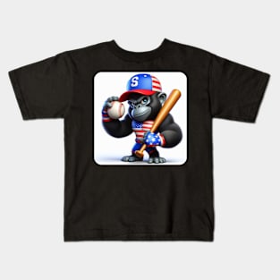 Grumpy Gorilla #13 Kids T-Shirt